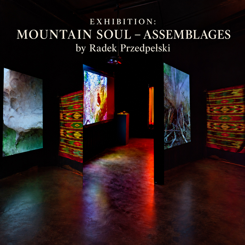 EXHIBITION: MOUNTAIN SOUL – ASSEMBLAGES by Radek Przedpełski