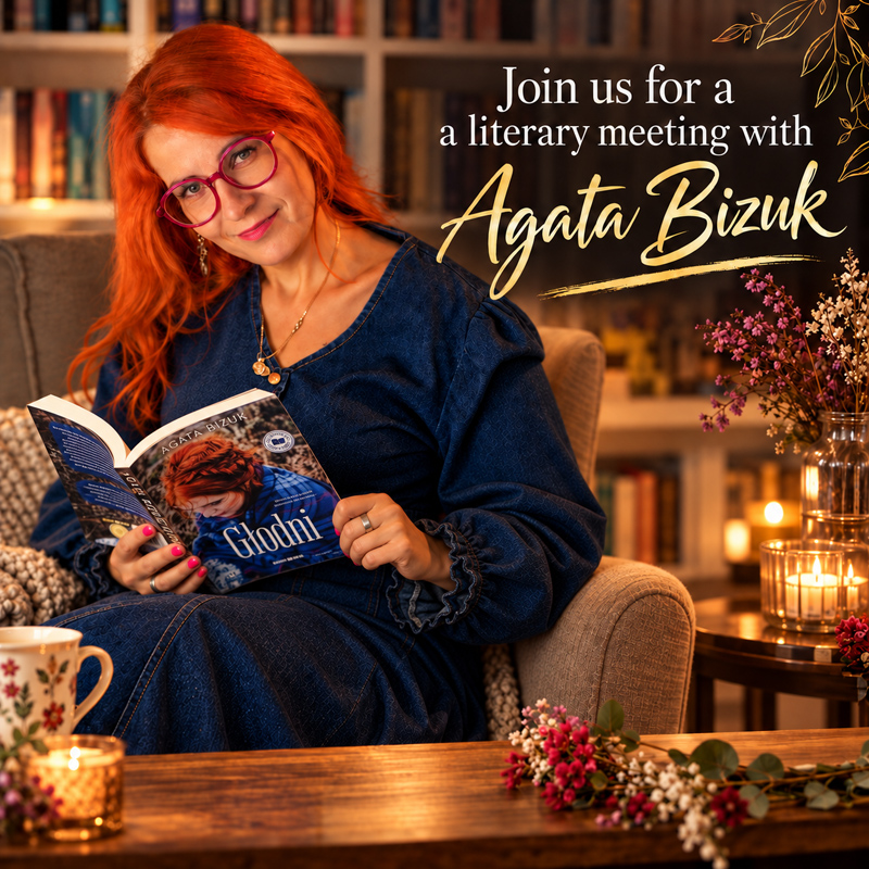 LITERARY MEETING WITH AGATA BIZUK