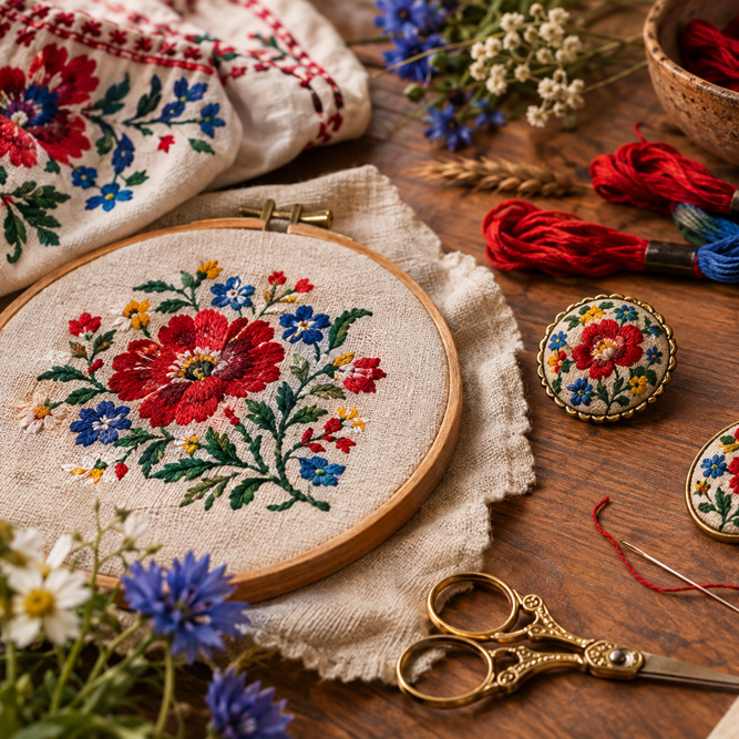 PAF KIDS DAY: Flowers in Thread — Paula Depta
